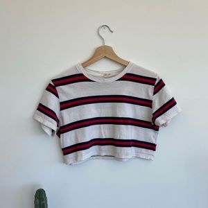 Striped Crop top
